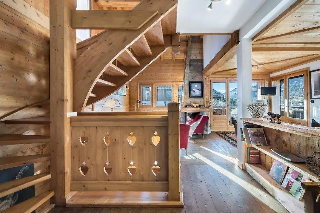 Chalet F1113 Megeve 10-12 Pers Vila 0*,  França